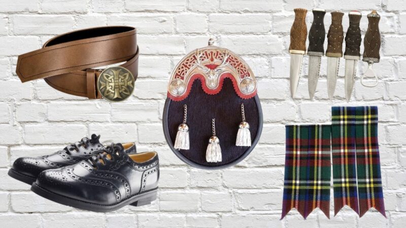 Scottish kilt wearing - Accessories and Accents