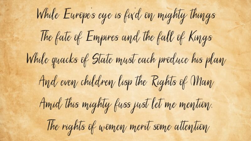 Poem While Europes